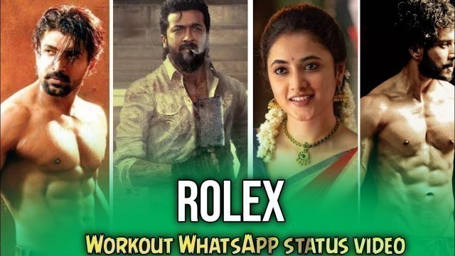 'Vikram movie Rolex Bgm workout WhatsApp status video in tamil | Gym motivation WhatsApp Status Video'