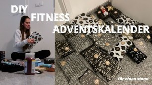 'DIY Fitness Adventskalender perfekt für Männer 