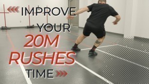 'Improve your 20m Rushes in 2 Minutes | Canadian Armed Forces Fitness | FORCE EVALUATION'