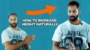 'How to increase height Naturally | how to increase height in tamil | Hulk Fitness Studio'