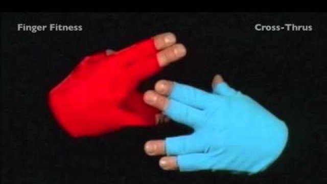 'Cross-Thrus Finger Exercise Demonstration'