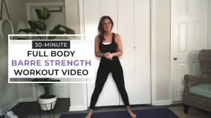 '30 min Full Body Barre Workout with Susan'