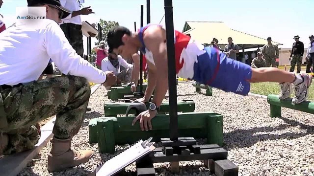 'Fuerzas Comando - Special Forces Skills Competition, Physical Fitness Test'