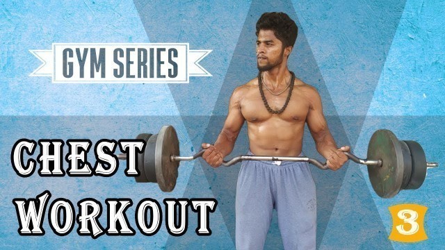 'Best Chest Workout for Beginners | Gym Workout | Tamil | Aravind RJ | Udarpayirchi'