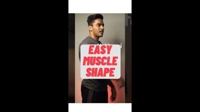 'Easy Muscle Shape? Get toned muscles with this trick | Tamil Fitness Channel'