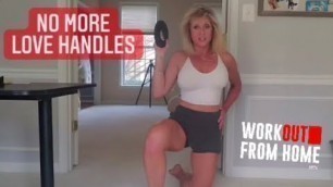 'No More Muffin Top | Working the Obliques at Home with Reba Fitness'