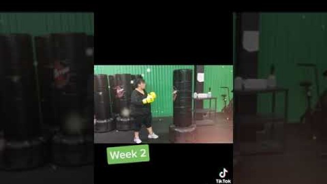 'BBW Workout Kickboxing Week 2 Transformation of the mind'