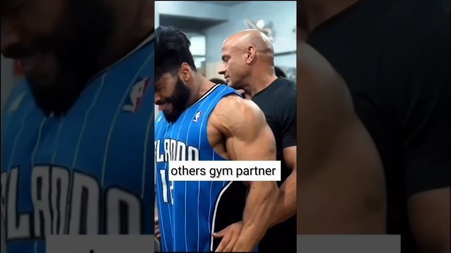 'when I see my gym partner and other gym partner| wait for it