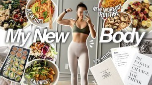 'I Changed My BODY & My LIFE in 1 month. (Everything I Actually Eat & How I Train) | My New Habits'