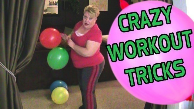 'BBW Mom does Freaky Workout Tricks'