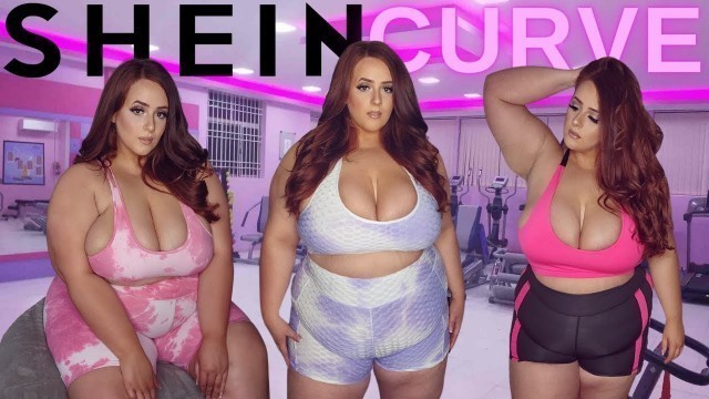 'Working On My Fitness in SHEIN - Plus Size Activewear Try-On HAUL I OliviasWorld95'