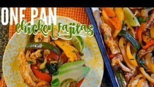 'Healthy Chicken Fajitas Mexican Food Recipe | Natalie Jill'