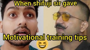 'When Grandmaster shifuji sir gave motivational workout tips to me | Video-40 | singh4suri vlogs |'