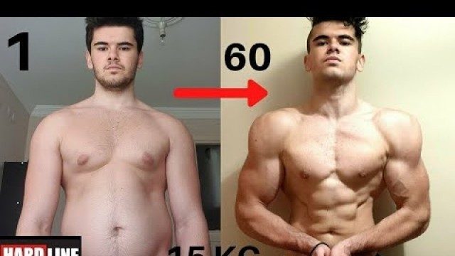 '60 Days Incredible Body Transformation - Home Wokout- 35 lbs fat lose - Değişim !!!'