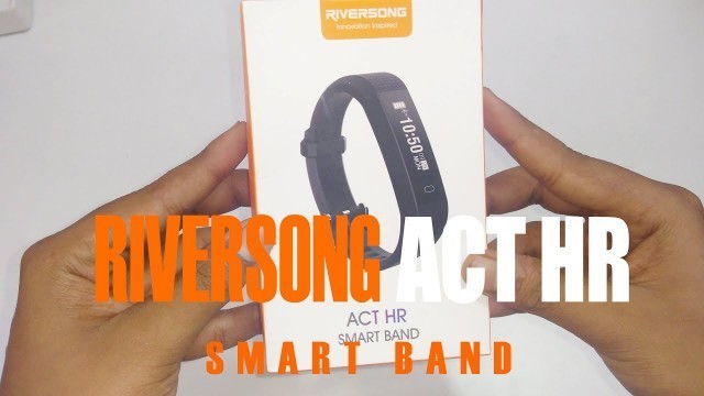 'Riversong Act HR Fitness Tracker (Black) | Unboxing & Hands-On Review | Value for Money ?'