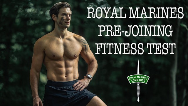 'Alex Crockford attempts the Royal Marines Pre-Joining Fitness Test'