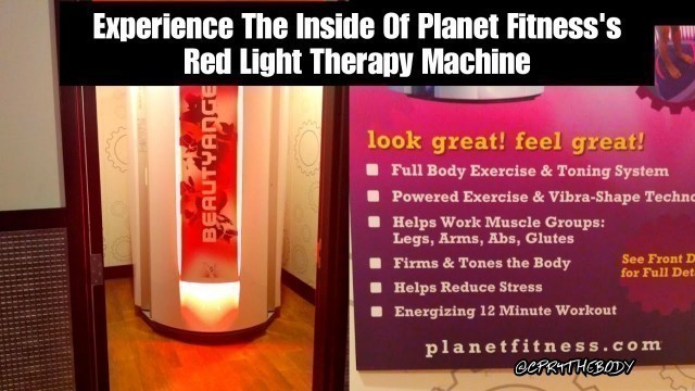 'PLANET FITNESS RED LIGHT THERAPY TOTAL BODY TRANSFORMATION DAY #26'