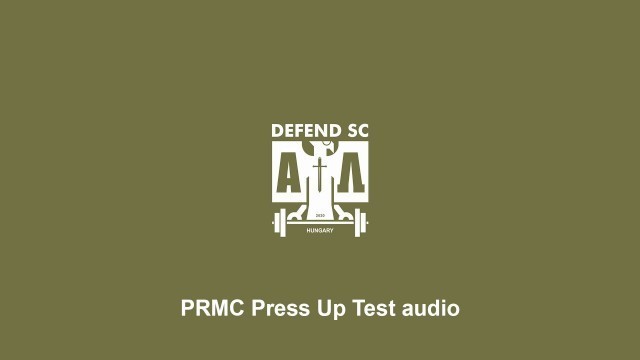 'PRMC Press Up Test Royal Marines'