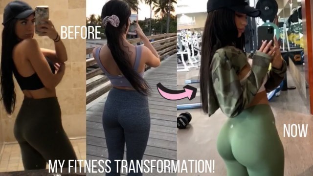 'HOW I GREW MY GLUTES! w/ PICTURES II My full transformation journey'