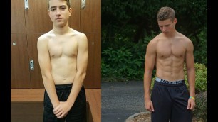 'Alex Sydor 1 Year Natural Transformation 14-15'