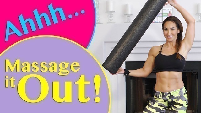 'How to use a Foam Roller | Natalie Jill'