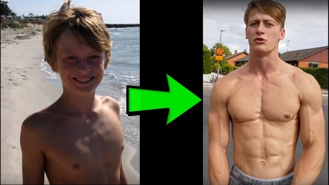 'Henrik Palm - Natural body transformation/2 year gym PROGRESSION!'