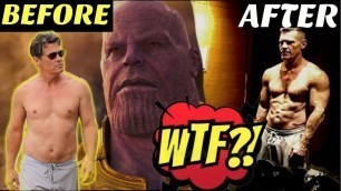 'Avengers Infinity War- Josh Brolin Thanos workout | INSANE TRANSFORMATION'