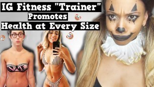 'IG Fitness \"Trainer\"  Promotes Fat Positivity (Madalin Giorgetta)'