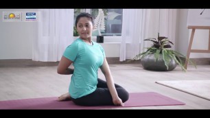 'Bharadvajasana | Bharadvaja’s Twist | Steps | Benefits | Yogic Fitness'