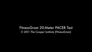 'FitnessGram 20-Meter PACER Test OFFICIAL AUDIO (Part 1)'