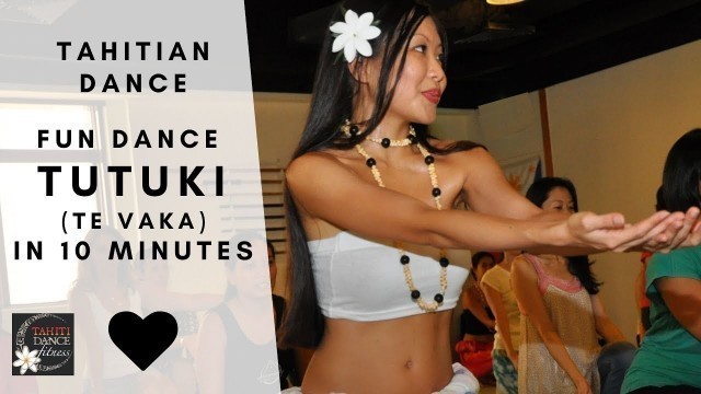 'TRY TUTUKI (Te Vaka)  Fun Tutorial / Dance Workout - Tahitian Dance Steps'