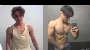 'My 1 Year Transformation From Skinny To Muscular (Gym)'