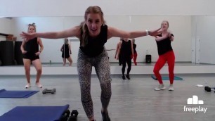 'Freeplay LIVE - HIIT and Core with Move Fitness. Instructed by Lizzy Mitchell'