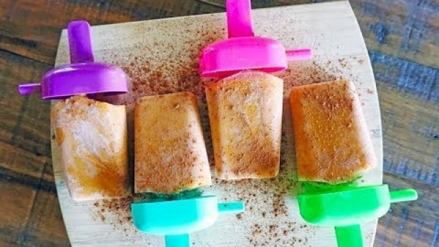 'Pumpkin Spice Pops - Fall Dessert Recipe | Natalie Jill'