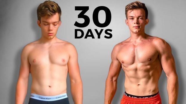 'I got SHREDDED in 30 days | Body Transformation (Documentary)'