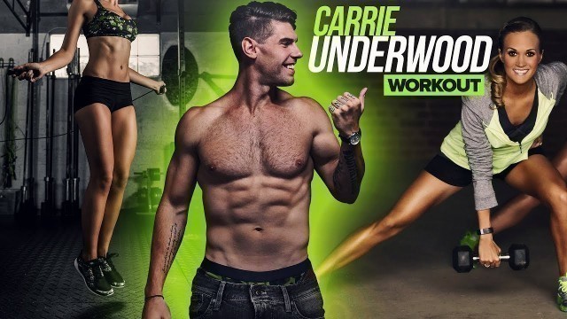 'Carrie Underwood Jump Rope Workout'