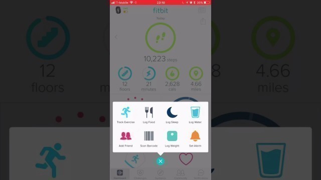 'How to edit your Fitbit steps using the iOS 11 app on an iPhone 7 (Portrait Mode)'