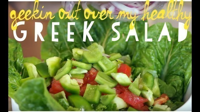 'Healthy Greek Salad | Natalie Jill'