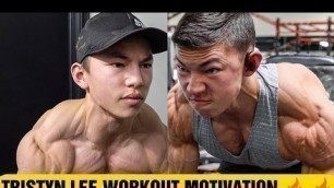 'WORLD YOUNGEST BODYBUILDER||BODY TRANSFORMATION||MUSSEL MADNESSES||TRISTYN LEE FITNESS MOTIVATION 