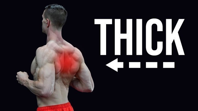 'How to Build a THICK Back (DO THIS ROW!)'