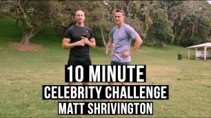 '10 Minute Celebrity HIIT Workout - Matt Shirvington'