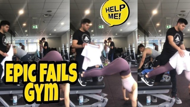 'FUNNY GYM FAILS 