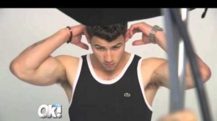 'Nick Jonas Photoshoot on Men\'s Fitness'