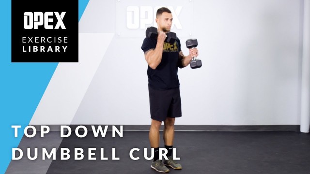 'Top Down Dumbbell Curl - OPEX Exercise Library'