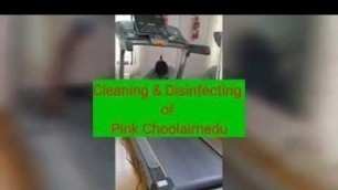 'Safety measures @Pink fitness  Choolaimedu (Nelson manickam road)'