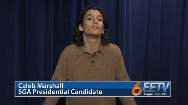 'Caleb Marshall for SGA President'