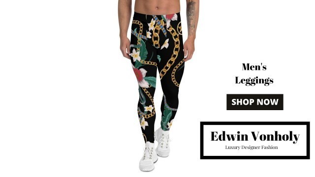 'Men’s Leggings | Best Workout Gym Pants Track Running Tights | Yoga Fitness Clothes For Men Fashion'