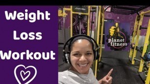 'Planet fitness workout for weight loss| Beginner friendly'