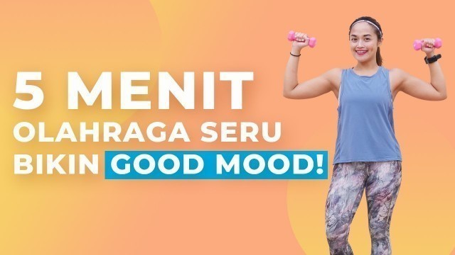 'Berkeringat Tetap Happy dengan Olahraga 5 Menit untuk Membangkitkan Mood Ini!'