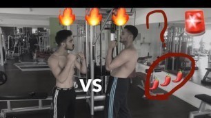 'Bodybuilder vs Lauch Fitness Challenge plus Bestrafung